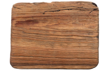 Frame made of an old wooden board.