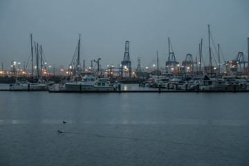 Naklejka premium Marina At Dusk 2