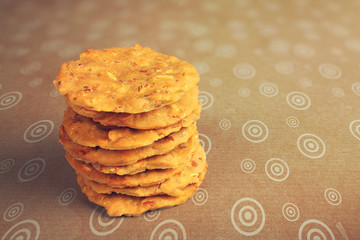 South Indian Made Spicy thattai snacks