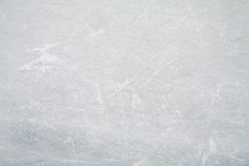 Ice Texture on Skating Rink - obrazy, fototapety, plakaty