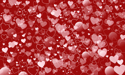 vector background, love, HEART
