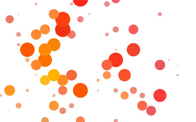 Dark BLUE vector illustration, which consist of circles.