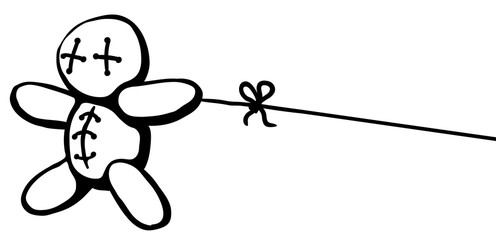 Voodoo Doll Attached