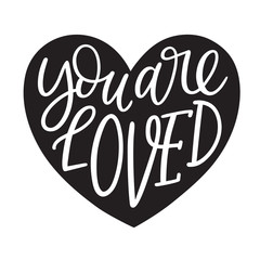 kbecca_vector_youareloved_lettering_valentine_heart