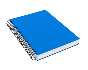 Blank Notebook Isolated