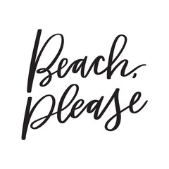 kbecca_vector_beach_please_lettering