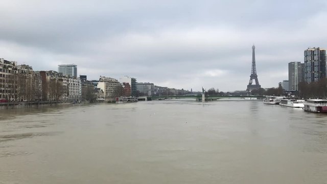 Crue de la Seine à Paris