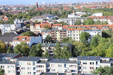 Fototapeta na wymiar Grüne Stadt Berlin