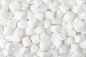 White marshmallow background - obrazy, fototapety, plakaty