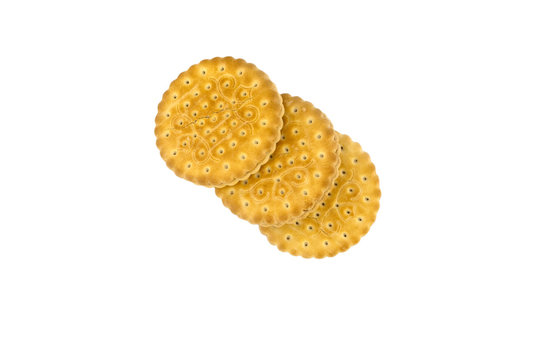 mehrere doppelkekse auf einem weissen hintergrund