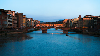 Obraz premium Evening way from Fiorence