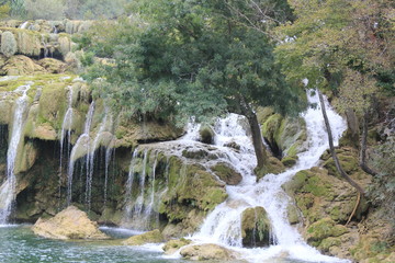Wasserfälle im Krka Nationalpark Kroatien