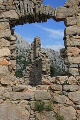 Ehemalige Granzstation auf dem Mali Alan Kroatien