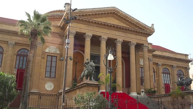 Teatro Massimo, opera house in Palermo, Italy