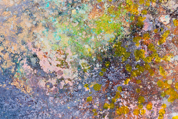 Color texture. Fragment of artwork. Spots of oil paint. Brushstrokes of paint. Modern art.
