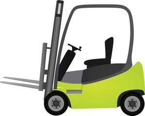 Forklift. vector illustration