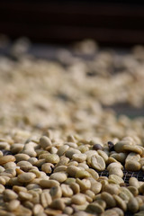 UP CLOSE COFFEE BEANS