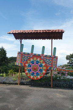 WORLD'S LARGEST OXCART