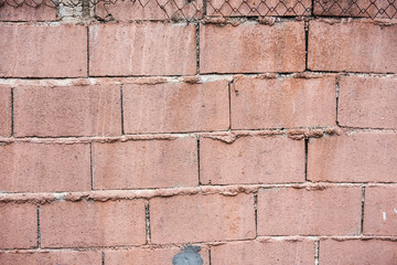 Background of brick wall texture.