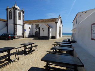 Cacela Velha  en Portugal, localidad costera  del Algarve, en la zona del Parque Natural de Ria Formosa  perteneciente a Vila Real de Santo António