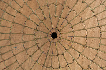 Floral art pattern example of the Ottoman time
