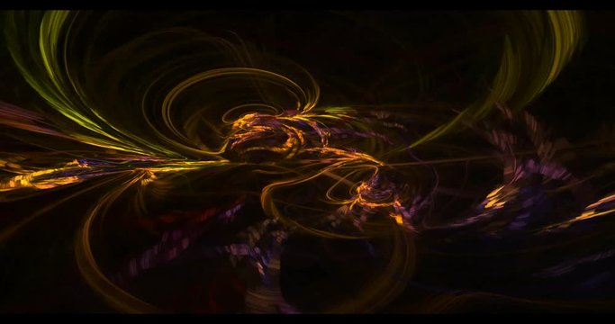 psychedelic computer generate abstract video