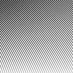 Black and White Wave Stripe Optical Abstract Background