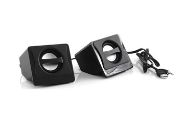 Obraz premium loudspeaker isolated on white background