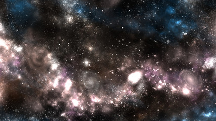 Fototapeta premium A Space of the galaxy ,atmosphere with stars at dark background