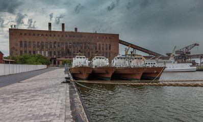 Kriegsschiffe an Peenemünder Werft