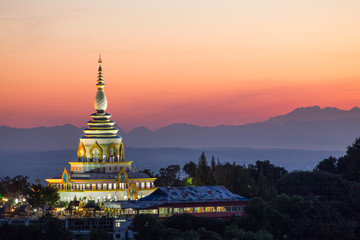 Wat thaton temple in chiang mai .,Thailand.