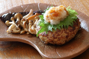 和風おろしハンバーグ　Hamburger steak with grated radish