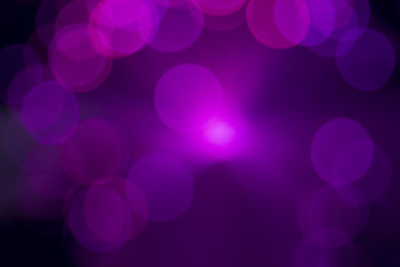 Bokeh purple lights