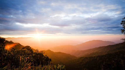 The best of relax life is see the best view on vacation day