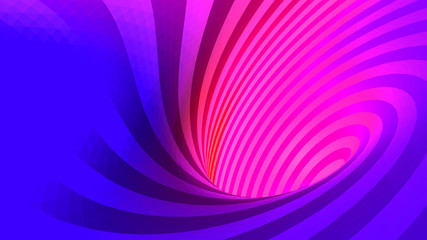 Obraz premium vector optical illusion, twisted abstraction, background of colored triangles