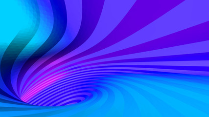 vector optical illusion, twisted abstraction, background of colored triangles