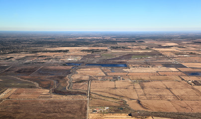 Texas Landscape Aerial View