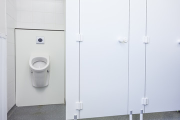 urinal and toilet doors