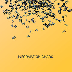 information mess background