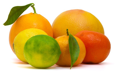 agrume, pamplemousse, citron jaune, citron vert, mandarine, clémentine, orange