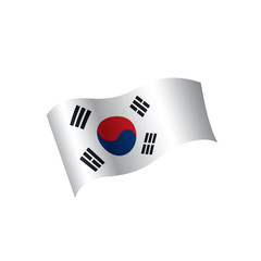 South Korean flag, vector illustration