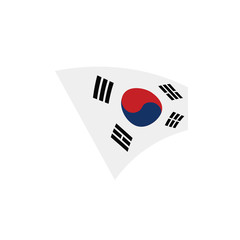 South Korean flag, vector illustration