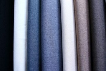 Colorful fabric is used to design out all kinds of clothes for women and men, it can be canvas or...