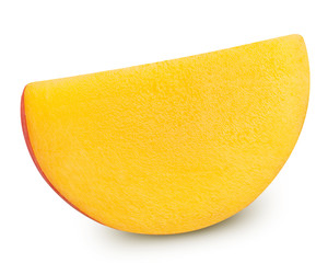 Ripe mango isolated
