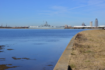 A Dakota class battleship in America
