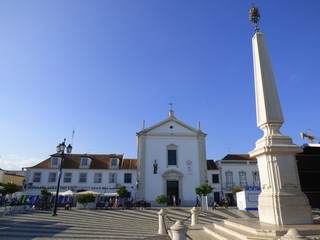 Obraz premium Vila Real de Santo António (Portugal) ciudad portuguesa en el Distrito de Faro, región del Algarve