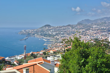 Madeira - Bird's View on Funchal