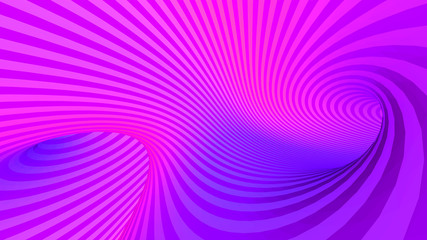 vector optical illusion, twisted abstraction, background of colored triangles