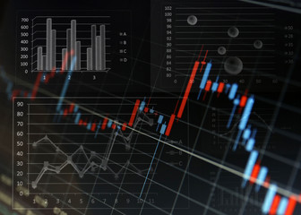 ビジネスイメージ　グラフ