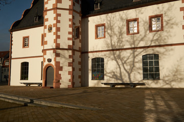 Stadtansicht Schweinfurt, Unterfranken, Bayern, Deutschland